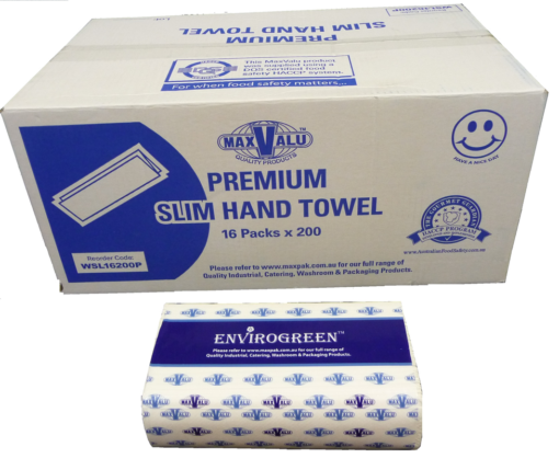 Slim hand towels