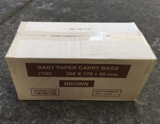 Brown paper carry bags - Image 2
