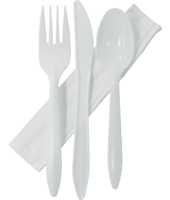 Plastic cutlery