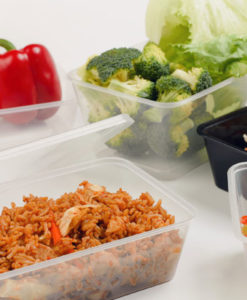 Rectangular containers