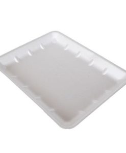 White foam trays