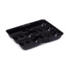 Oyster trays black